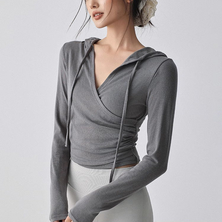 Pilates Workout Long-sleeve T-shirt Training Fitness Apparel