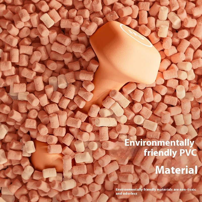 Plastic Coated Dumbbell Women's Fitness Strength Training Equipment